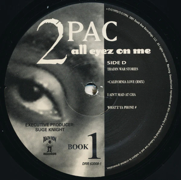 2Pac – All Eyez On Me (VG/VG) – 4xLP, US 2001 - Image 8