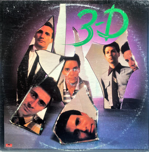 3-D – 3-D (E/VG+) – LP, AU 1980