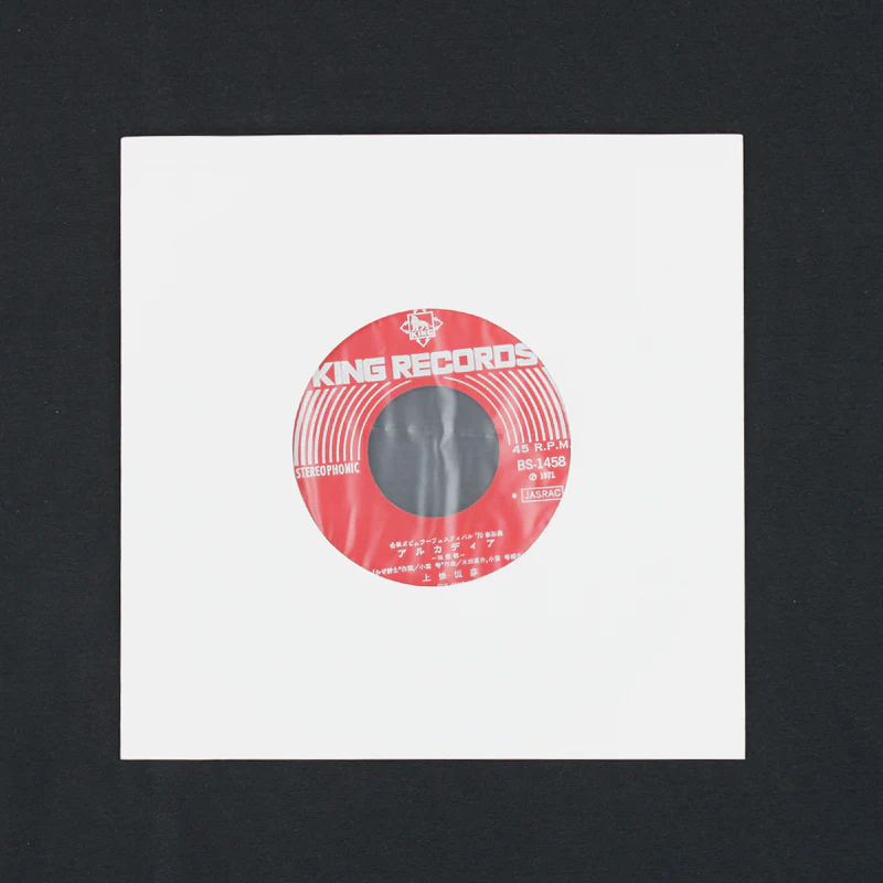 7" Paper & Poly-Lined Record Inner Sleeves - White - Image 3