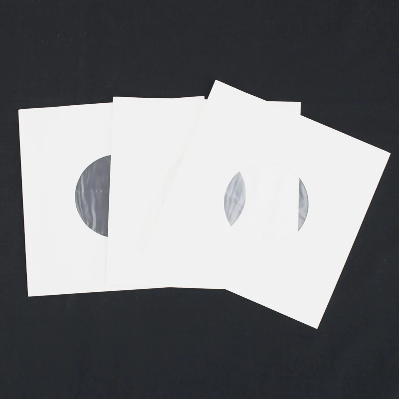7" Paper & Poly-Lined Record Inner Sleeves - White - Image 6