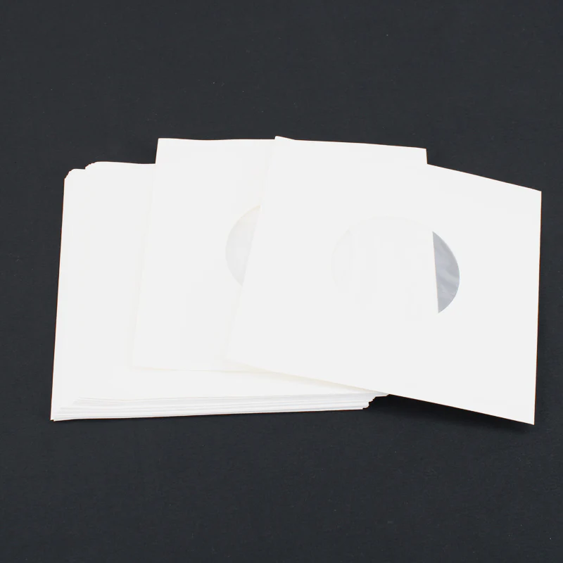 7" Paper & Poly-Lined Record Inner Sleeves - White - Image 9