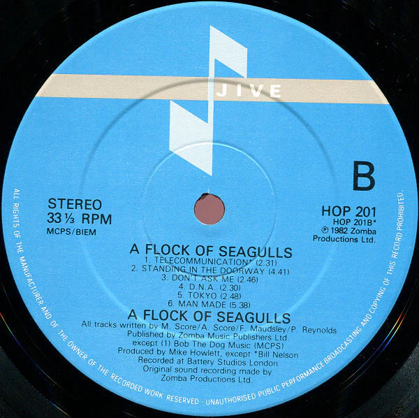 A Flock Of Seagulls – A Flock Of Seagulls (VG+/VG+) – LP, UK 1982 - Image 4