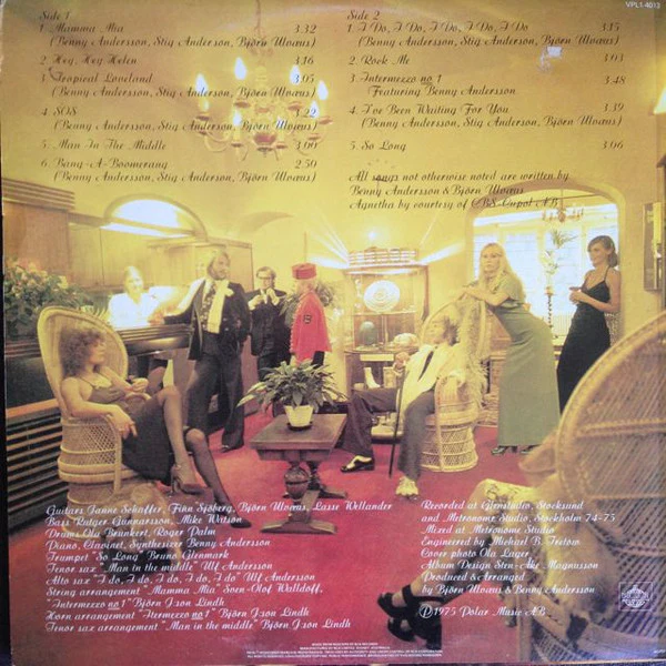 ABBA – ABBA (VG/VG+) – LP, AU 1975 - Image 2