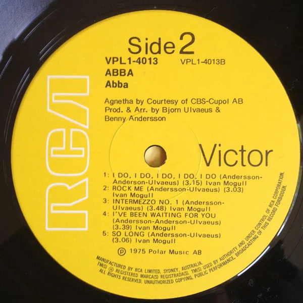 ABBA – ABBA (VG/VG+) – LP, AU 1975 - Image 4