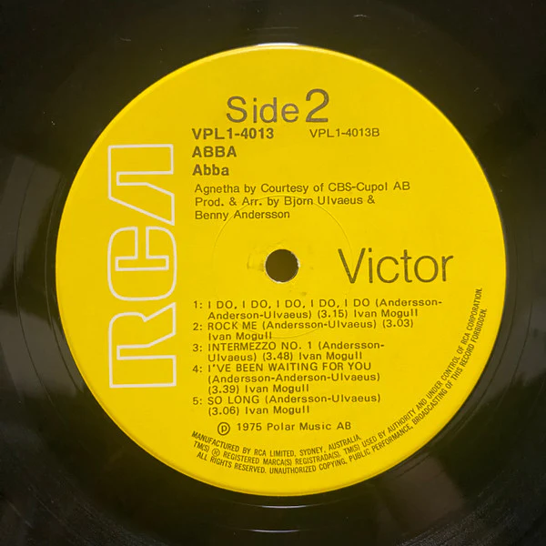 ABBA – ABBA (G+/VG) – LP, AU 1975 - Image 3