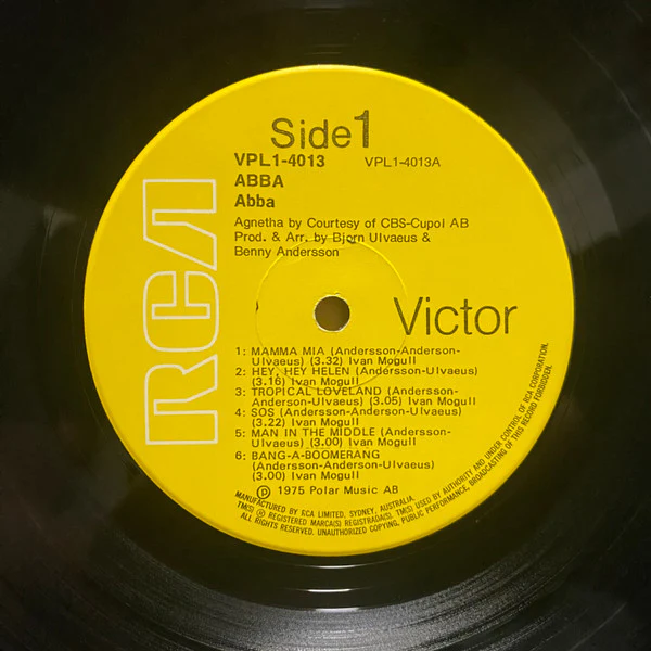 ABBA – ABBA (G+/VG) – LP, AU 1975 - Image 4