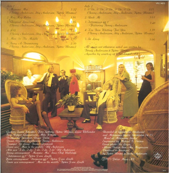 ABBA – ABBA (VG/VG+) – LP, AU 1975 - Image 2
