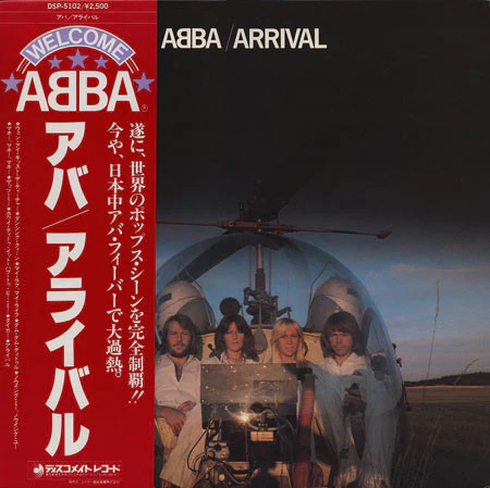 ABBA, ABBA – Arrival = アライバル (VG+/VG+) – LP, JP 1978, With OBI