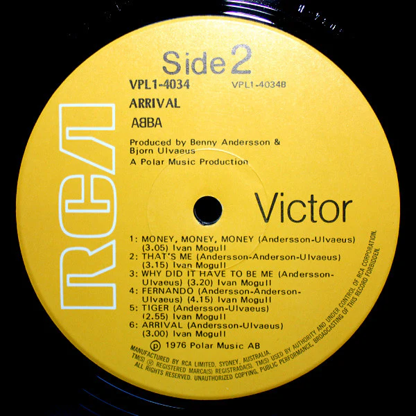 ABBA – Arrival (VG+/VG) – LP, AU 1976 - Image 4