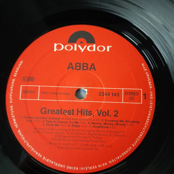 ABBA – Greatest Hits Vol. 2 (VG/VG+) – LP, DE 1979 - Image 3