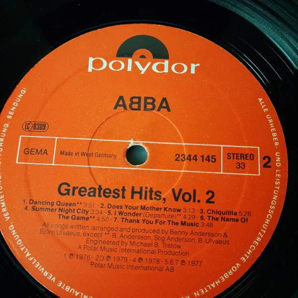 ABBA – Greatest Hits Vol. 2 (VG/VG+) – LP, DE 1979 - Image 4