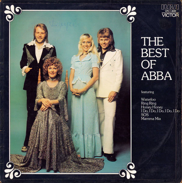 ABBA – The Best Of ABBA (G+/VG) – LP, AU 1975