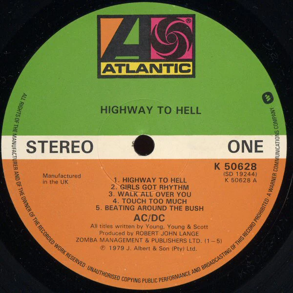 AC/DC – Highway To Hell (VG/VG+) – LP, UK 1979 - Image 3