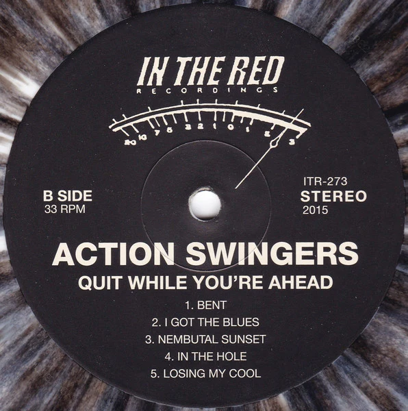 Action Swingers – Quit While You're Ahead (VG+/VG+) – LP, US 2015 - Image 4