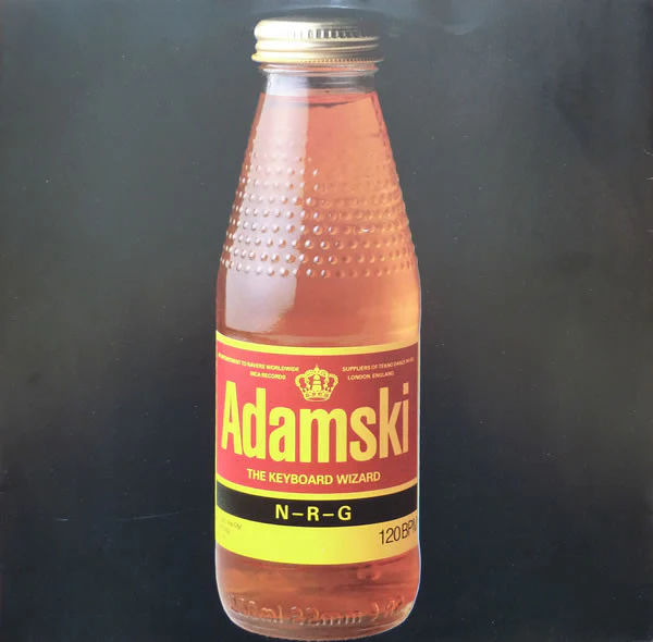 Adamski – N-R-G (VG/VG) – 12", UK 1990