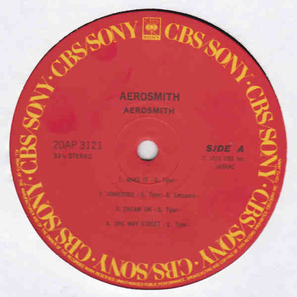 Aerosmith – Aerosmith (VG+/E) – LP, JP 1985, With OBI - Image 5