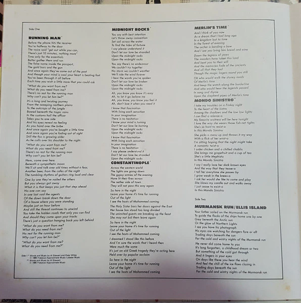 Al Stewart, Shot In The Dark – 24 Carrots (VG+/VG+) – LP, AU 1980 - Image 5
