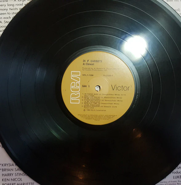 Al Stewart, Shot In The Dark – 24 Carrots (VG+/VG+) – LP, AU 1980 - Image 8