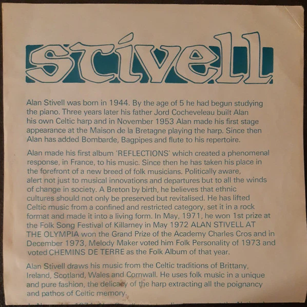 Alan Stivell – In Dublin - Am Baile Atha Cliath Yn Nulyn (VG+/VG+) – LP, UK 1975 - Image 7
