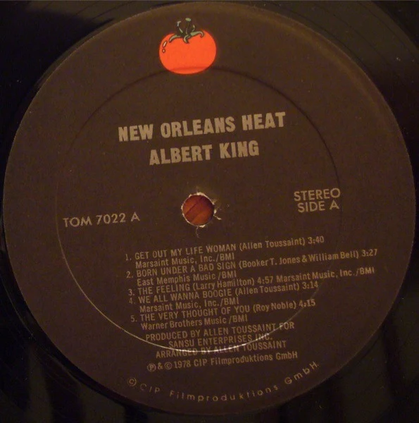 Albert King – New Orleans Heat (VG/VG+) – LP, US 1978 - Image 3