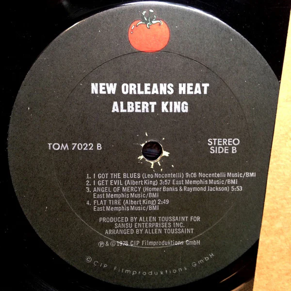 Albert King – New Orleans Heat (VG/VG+) – LP, US 1978 - Image 4