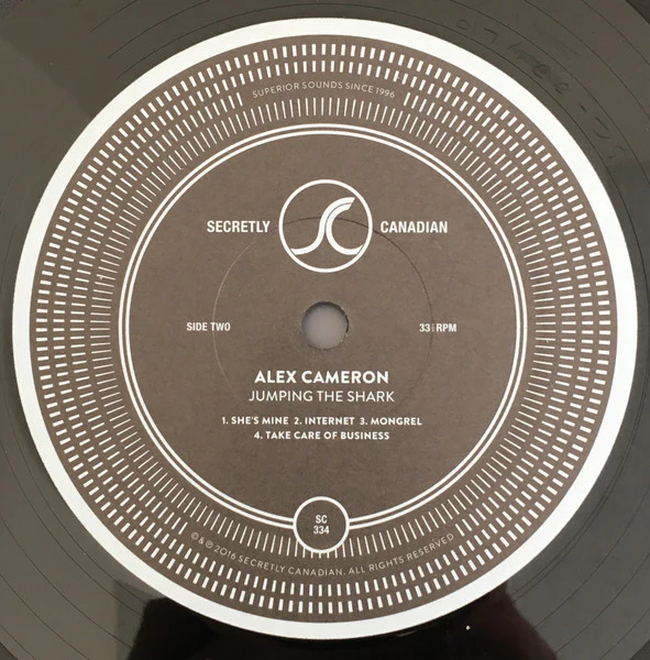 Alex Cameron – Jumping The Shark (VG+/VG+) – LP, US 2016 - Image 4