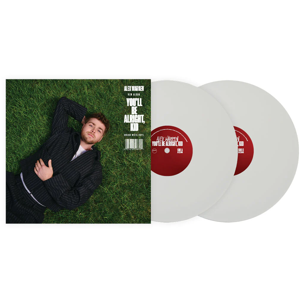 Alex Warren – You'll Be Alright Kid (2xLP, White vinyl) - Image 2