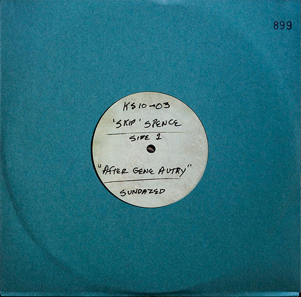 Alexander Spence – After Gene Autry / Motorcycle Irene (VG+/Generic) – 10", US 2009