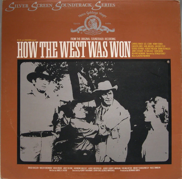 Alfred Newman, Debbie Reynolds, Ken Darby – From The Original Soundtrack Recording How The West Was Won (E/E) – LP, UK - Image 2