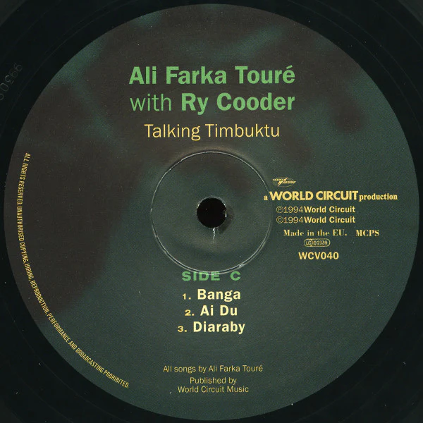 Ali Farka Touré, Ry Cooder – Talking Timbuktu (VG+/VG+) – 2xLP, UK 2015 - Image 5