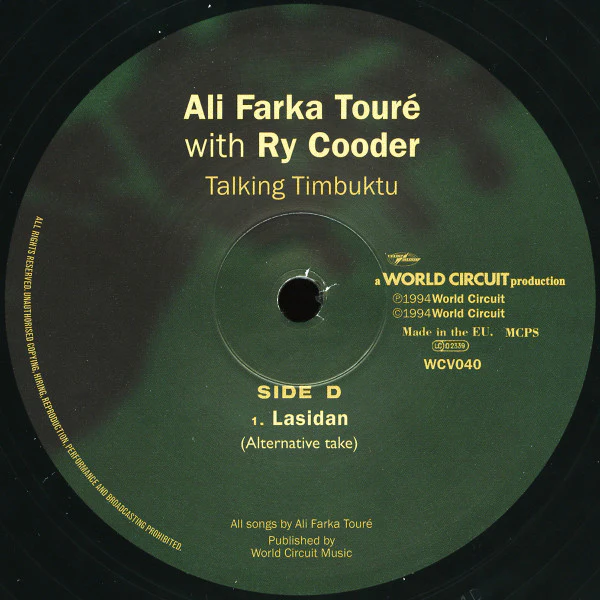 Ali Farka Touré, Ry Cooder – Talking Timbuktu (VG+/VG+) – 2xLP, UK 2015 - Image 6