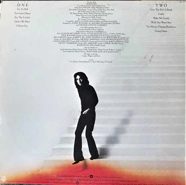 Alice Cooper – Alice Cooper Goes To Hell (VG/VG+) – LP, AU 1976 - Image 2