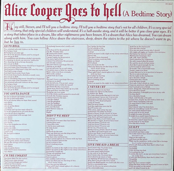 Alice Cooper – Alice Cooper Goes To Hell (VG/VG+) – LP, AU 1976 - Image 4