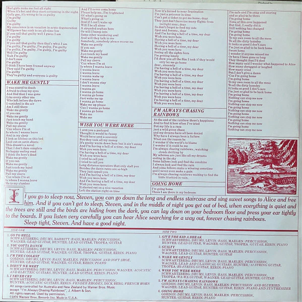 Alice Cooper – Alice Cooper Goes To Hell (VG/VG+) – LP, AU 1976 - Image 5