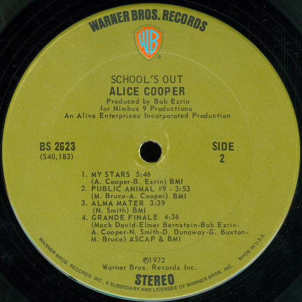 Alice Cooper – School's Out (VG/VG+) – LP, US 1972 - Image 6