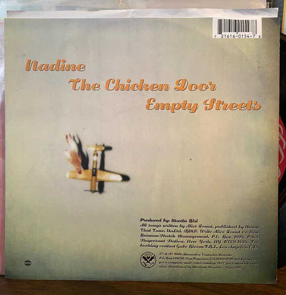 Alice Donut – Nadine (VG+/VG+) – 7", US 1994 - Image 5