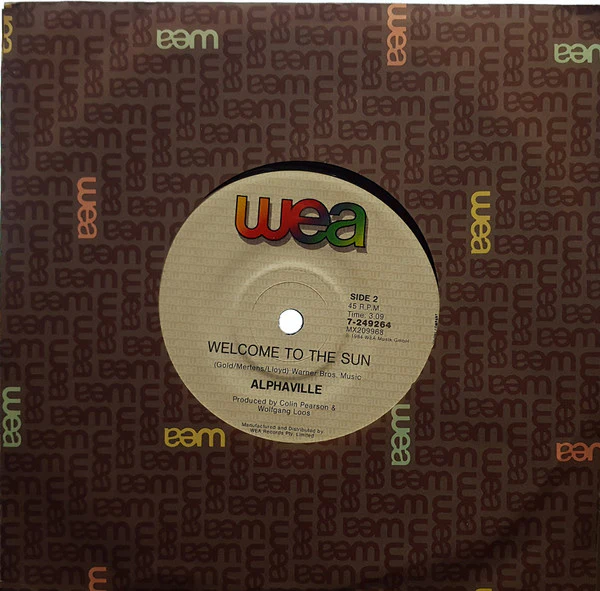 Alphaville – Forever Young (VG/Generic) – 7", AU 1984 - Image 2