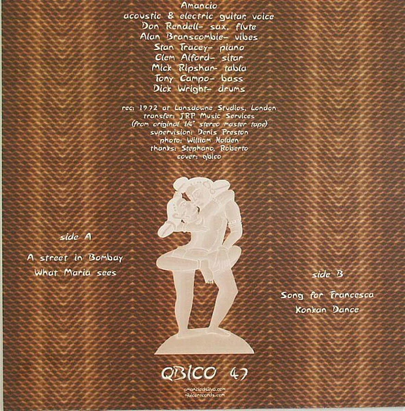 Amancio D'Silva – Konkan Dance (NM/VG+) – LP, IT 2006 - Image 2