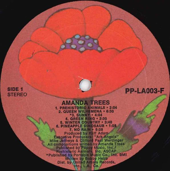Amanda Trees – Amanda (VG+/VG) – LP, US 1972 - Image 4