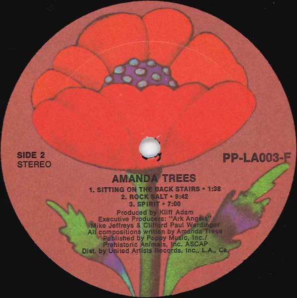 Amanda Trees – Amanda (VG+/VG) – LP, US 1972 - Image 5