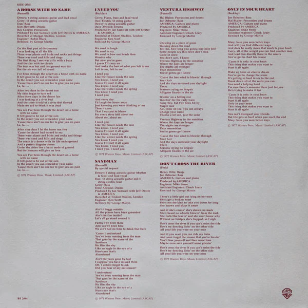 America – History - America's Greatest Hits (VG+/E) – LP, US 1975 - Image 5