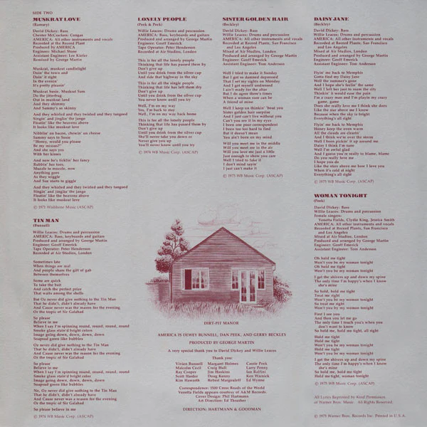 America – History - America's Greatest Hits (VG+/E) – LP, US 1975 - Image 6