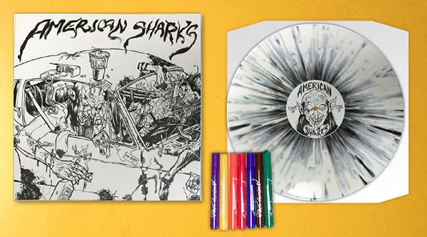American Sharks – American Sharks (M/M) – LP, US 2014 - Image 2