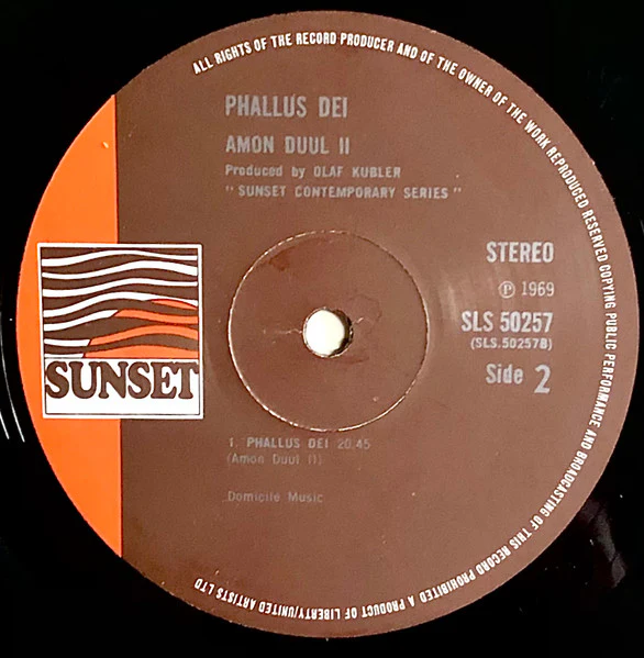 Amon Düül II – Phallus Dei (G+/VG+) – LP, UK 1972 - Image 4