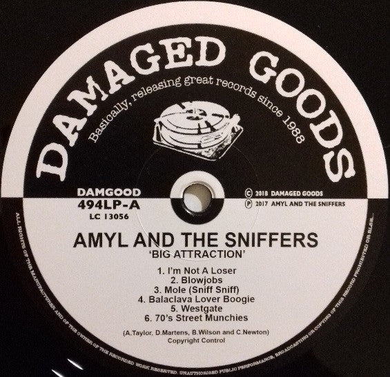 Amyl And The Sniffers – Big Attraction & Giddy Up (VG+/VG+) – LP, UK 2019 - Image 3