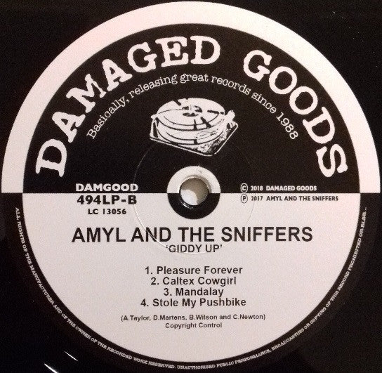 Amyl And The Sniffers – Big Attraction & Giddy Up (VG+/VG+) – LP, UK 2019 - Image 4