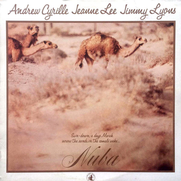 Andrew Cyrille, Jeanne Lee, Jimmy Lyons – Nuba (VG/VG) – LP, IT 1979