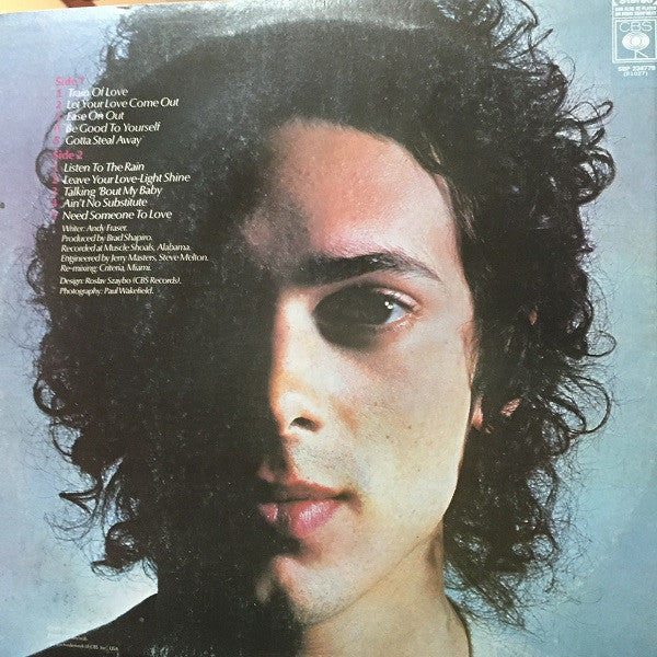 Andy Fraser – ...In Your Eyes (E/VG+) – LP, AU 1975 - Image 2