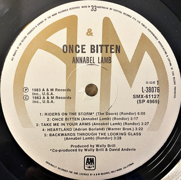Annabel Lamb – Once Bitten (E/E) – LP, AU 1983 - Image 5