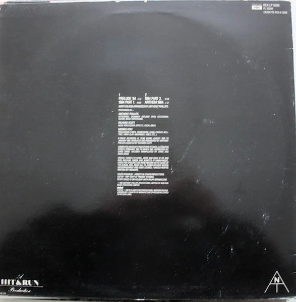 Anthony Phillips – 1984 (VG+/VG+) – LP, UK 1981 - Image 2